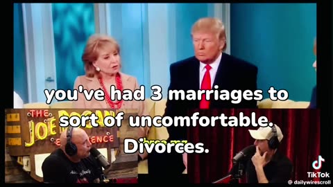 Not that long ago Trump was on the View