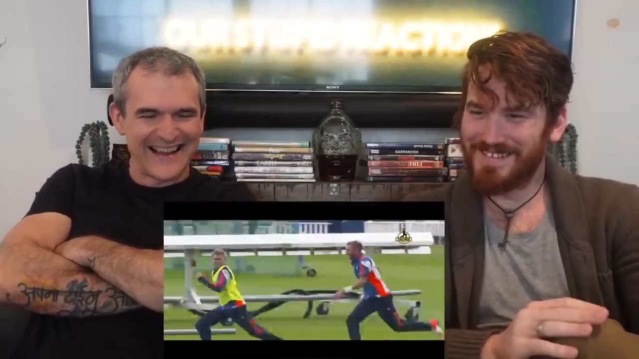 "Reacting to the Funniest Comedy Moments in Cricket with Ricksegall and Korbinmiles! 😂🏏"