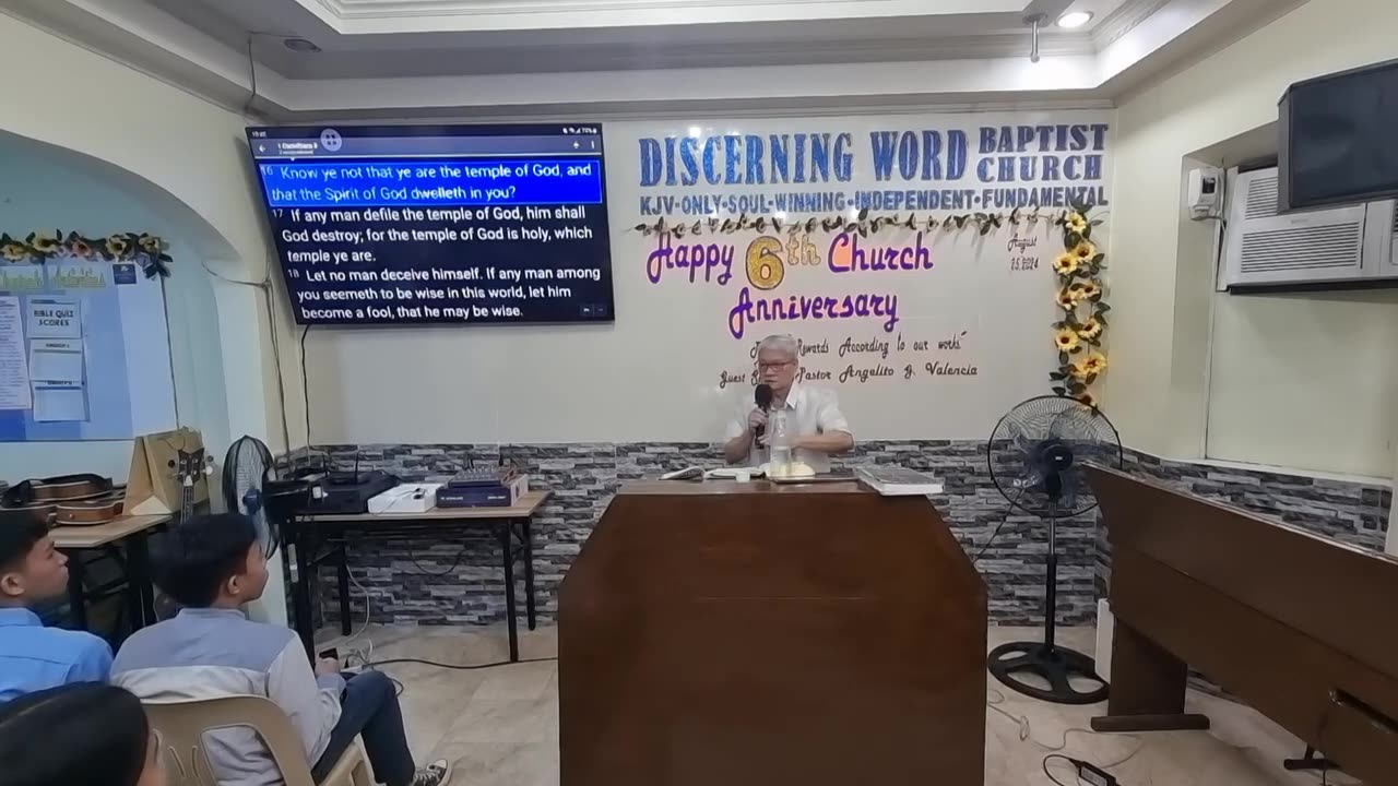 Rewards According to our works - Guest Ptr. Angelito Valencia (Baptist Preaching - Ph)