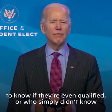 Joe Biden: 'Our priority will go to businesses owned by Blacks, Latinos, Asians, Indians or Women'