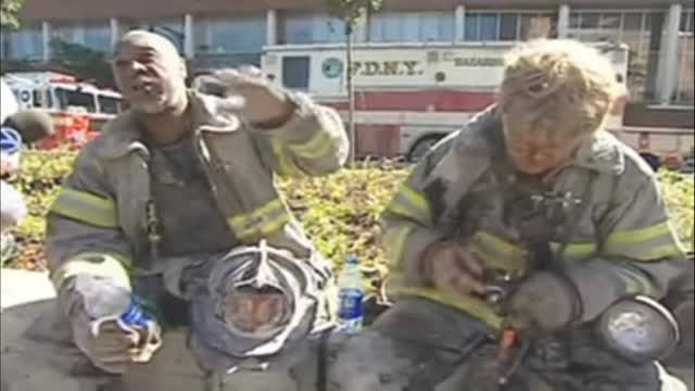 9/11 firemen talk of explosions at the end