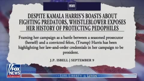 Mark Levin exposes Kamala Harris tonight for the lying fascist that she is