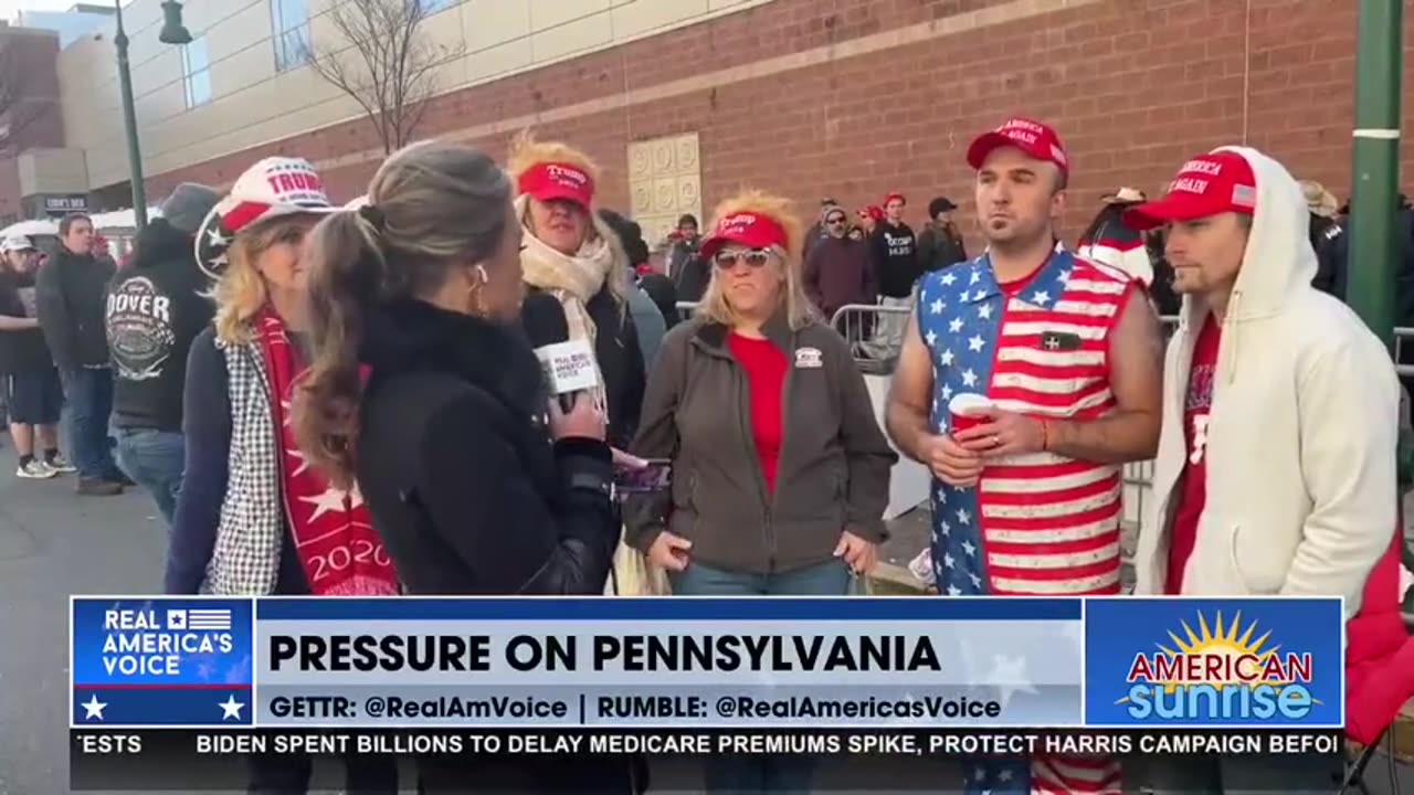 PENNSYLVANIA'S OUT FOR A TRUMP WIN