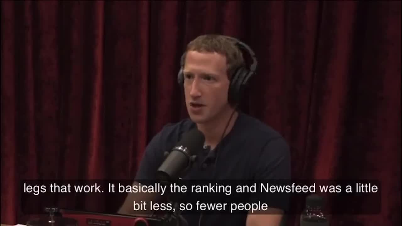 Hunter Biden Laptop | Zuckerberg States to Rogan, "The FBI Came to US and Said You Should Be On High Alert, We Thought There Was Alot of Russian Propaganda."