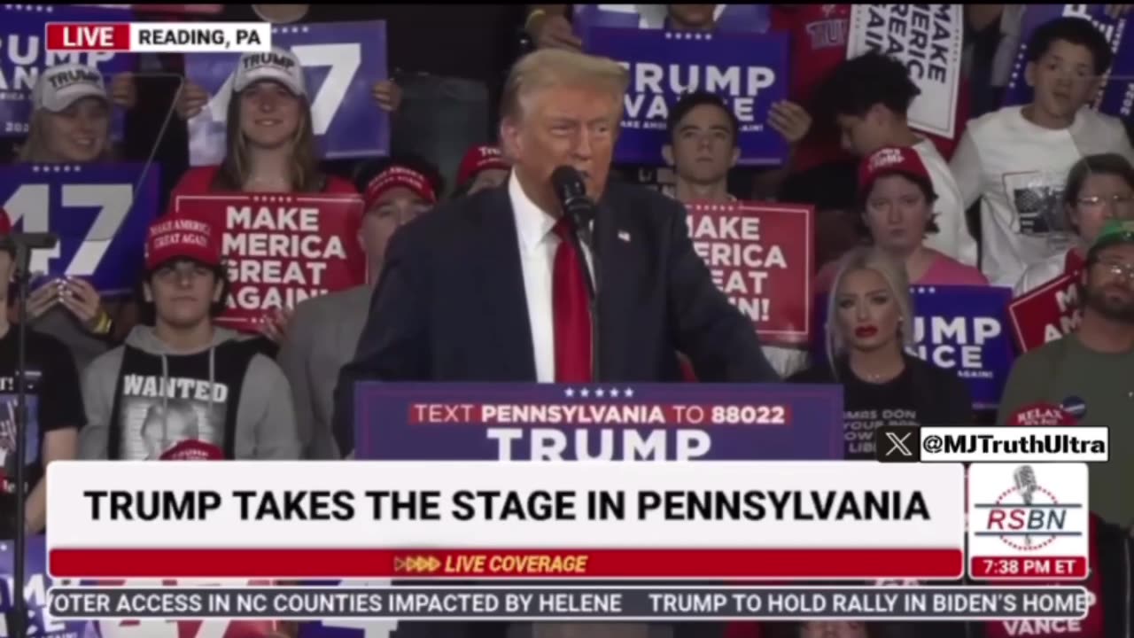 Trump sends his prayers to everyone in Florida and asks God to protect everyone.