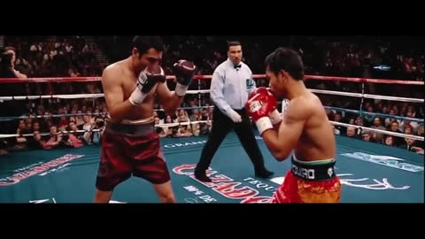 PACQUIAO SHOWING POWER AND ACCURACY