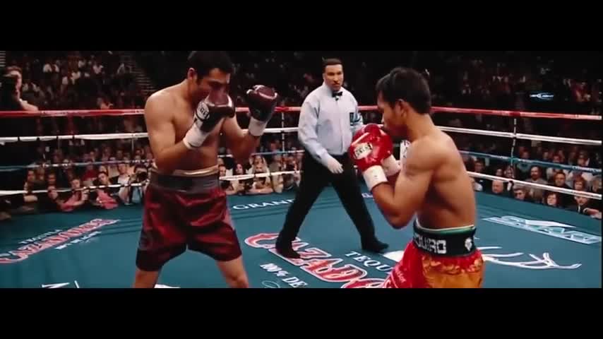 PACQUIAO SHOWING POWER AND ACCURACY