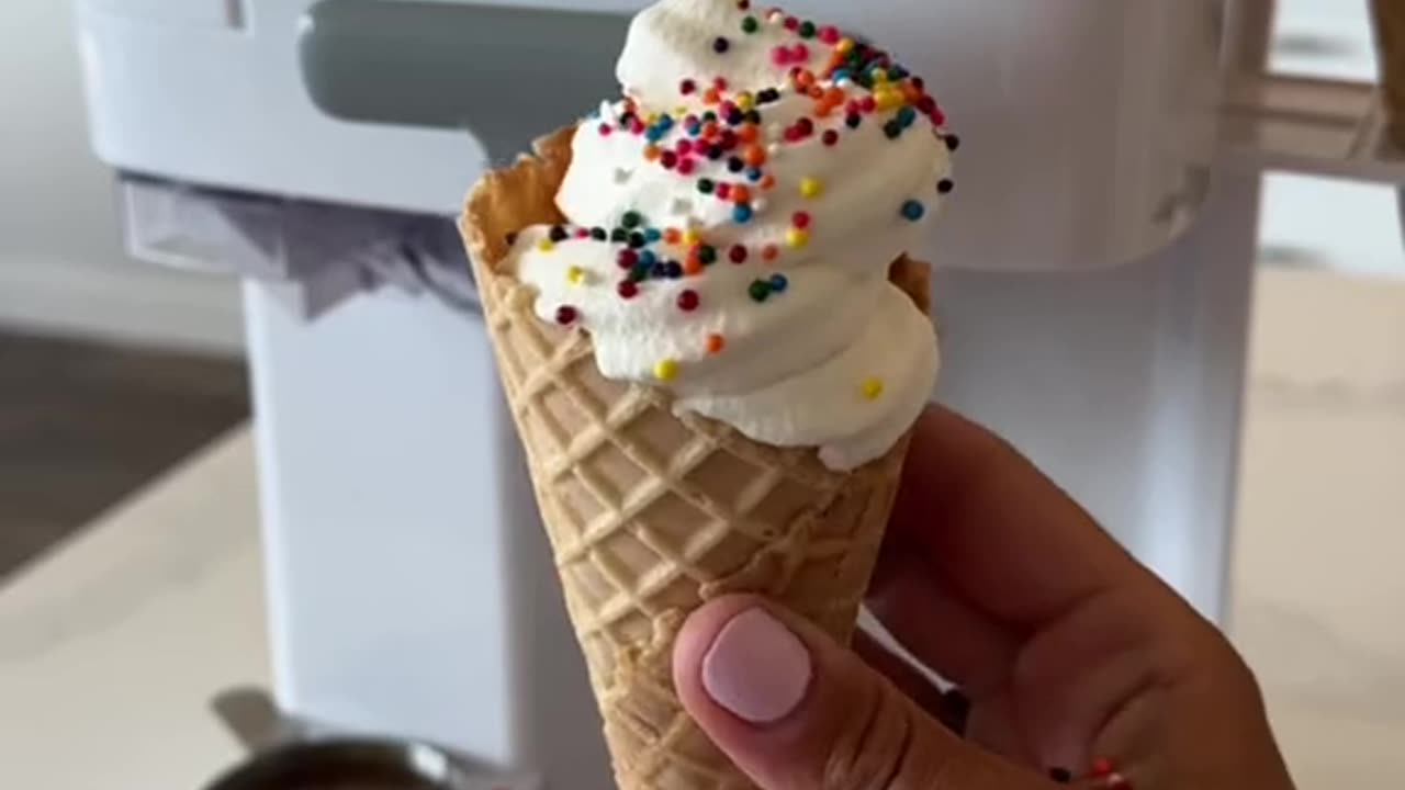 New Ice cream maker