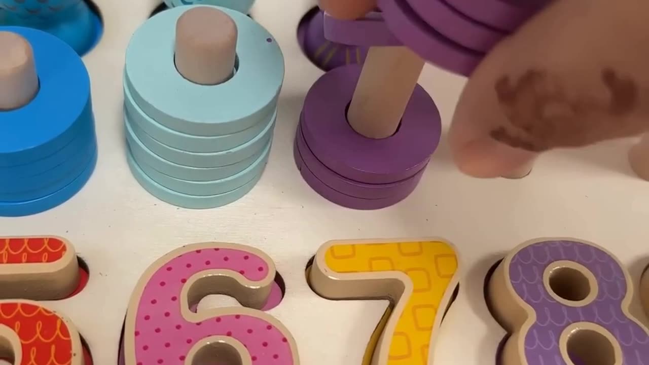 Counting from 6 to 10 - Educational Videos for Toddlers