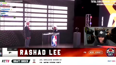 Agent00 can’t believe Kai Cenat didn’t get picked first in his own LBA Draft