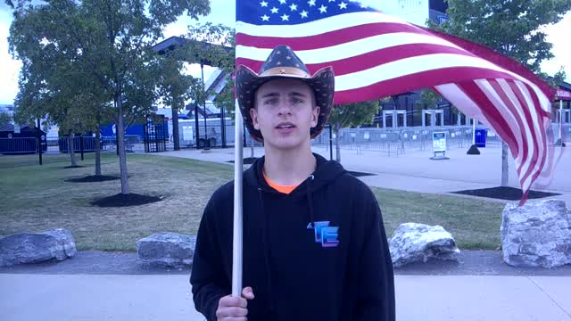 YOUNG WARRIOR AT BUFFALO BILLS STADIUM!