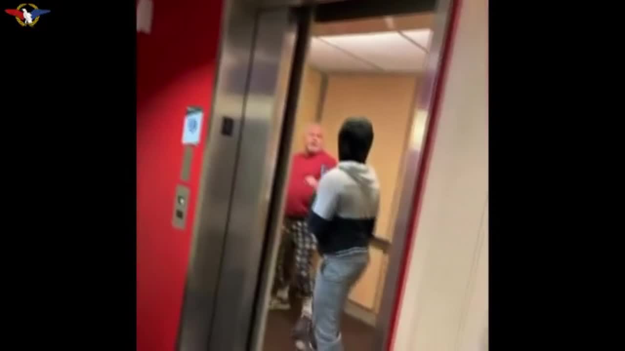 BLACK TEEN PARTICIPATES IN KNOCKOUT GAME AND SUCKER PUNCHES AN ELDERLY WHITE MAN!