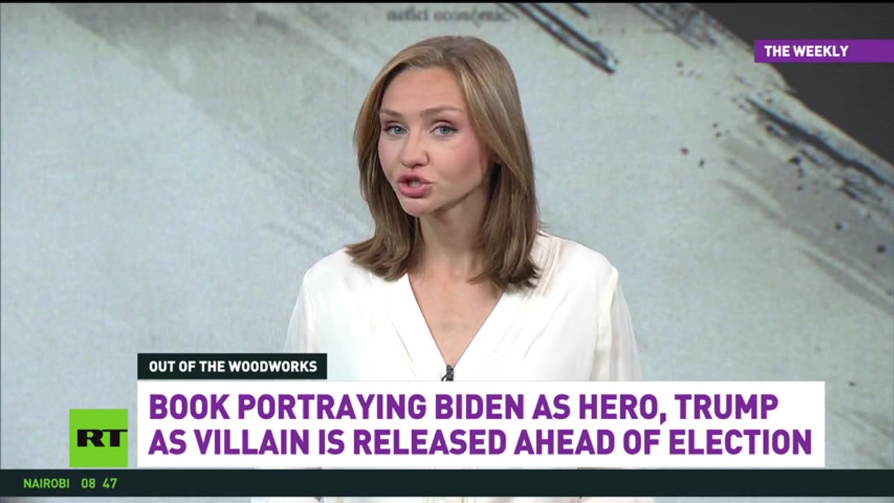 Book portraying Biden as hero, Trump as villain set to be released ahead of election