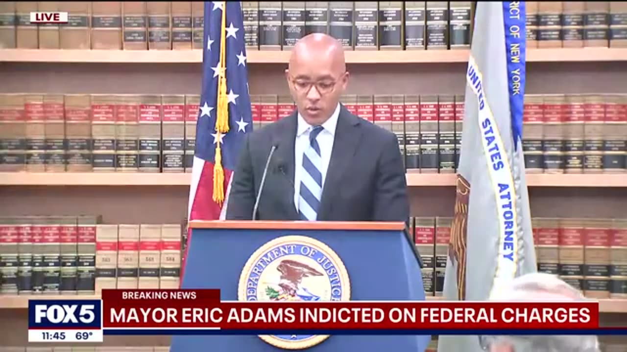 Feds give update on NYC Mayor Adams' indictment