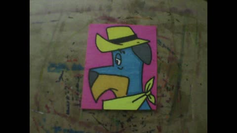 Huckleberry Hound ACEO