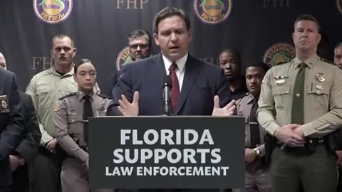 Gov. Ron DeSantis is the only governor with the balls to talk about Waukesha and say it like it is.