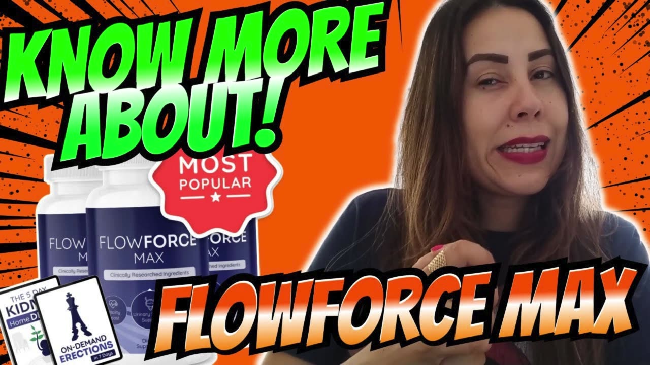 FLOWFORCE MAX (🚨ALERT!🚨) FLOWFORCE MAX PROSTATE SUPPLEMENT - FLOWFORCE MAX REVIEW - FLOW FORCE MAX