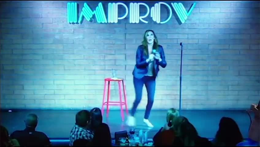 Comedian Heather McDonald suffered a skull fracture as a result of this collapse.