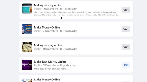 Online earning type