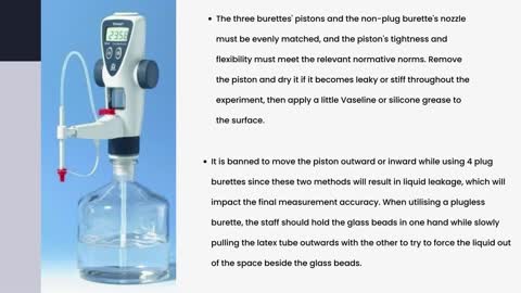 How To Use The Burette In a Right Way