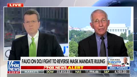 Anthony Fauci Openly Admits Biden Mask Mandate Is About Preserving 'Authority'