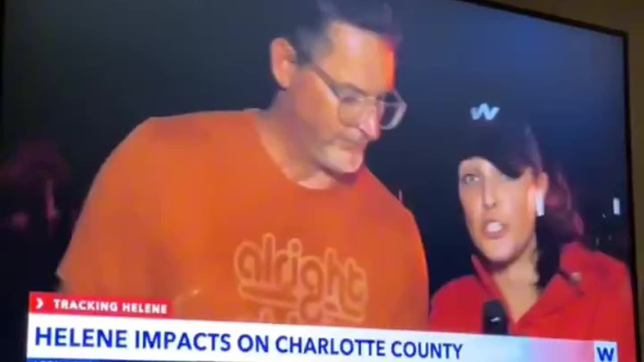 Live Interview During Storm Goes Double MAGA