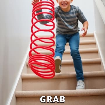 How Do Slinkies Walk Down Stairs?
