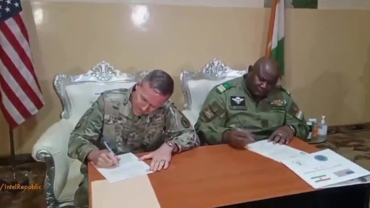 NIGER OFFICIALLY KICKS OUT US TROOPS