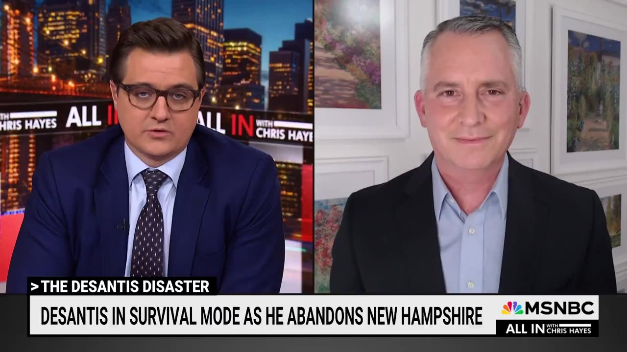 Chris Hayes Is Suddenly OK Mocking Physical Appearance… Claims DeSantis Is Too Short To Be President