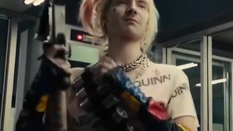 Harley quin looks like mr bean