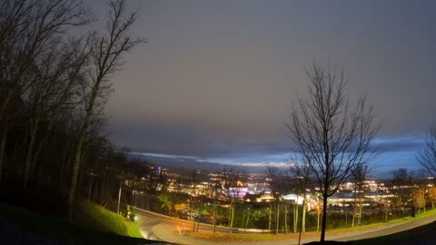 Rain storm moving in