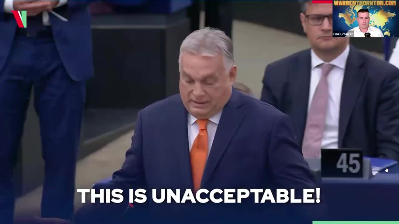 ORBAN RIS EU APART IN STUNNING SPEECH