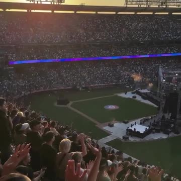 50,000 Christians gathered at Angel Stadium to praise and celebrate Jesus.