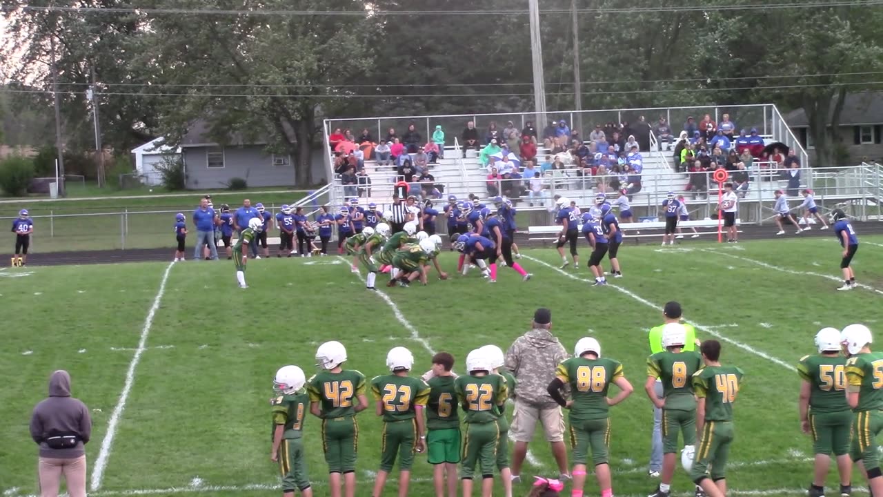 Centerville 7th & 8th Grade Football Game vs Northeastern (plus bonus qtr) on 10/01/24