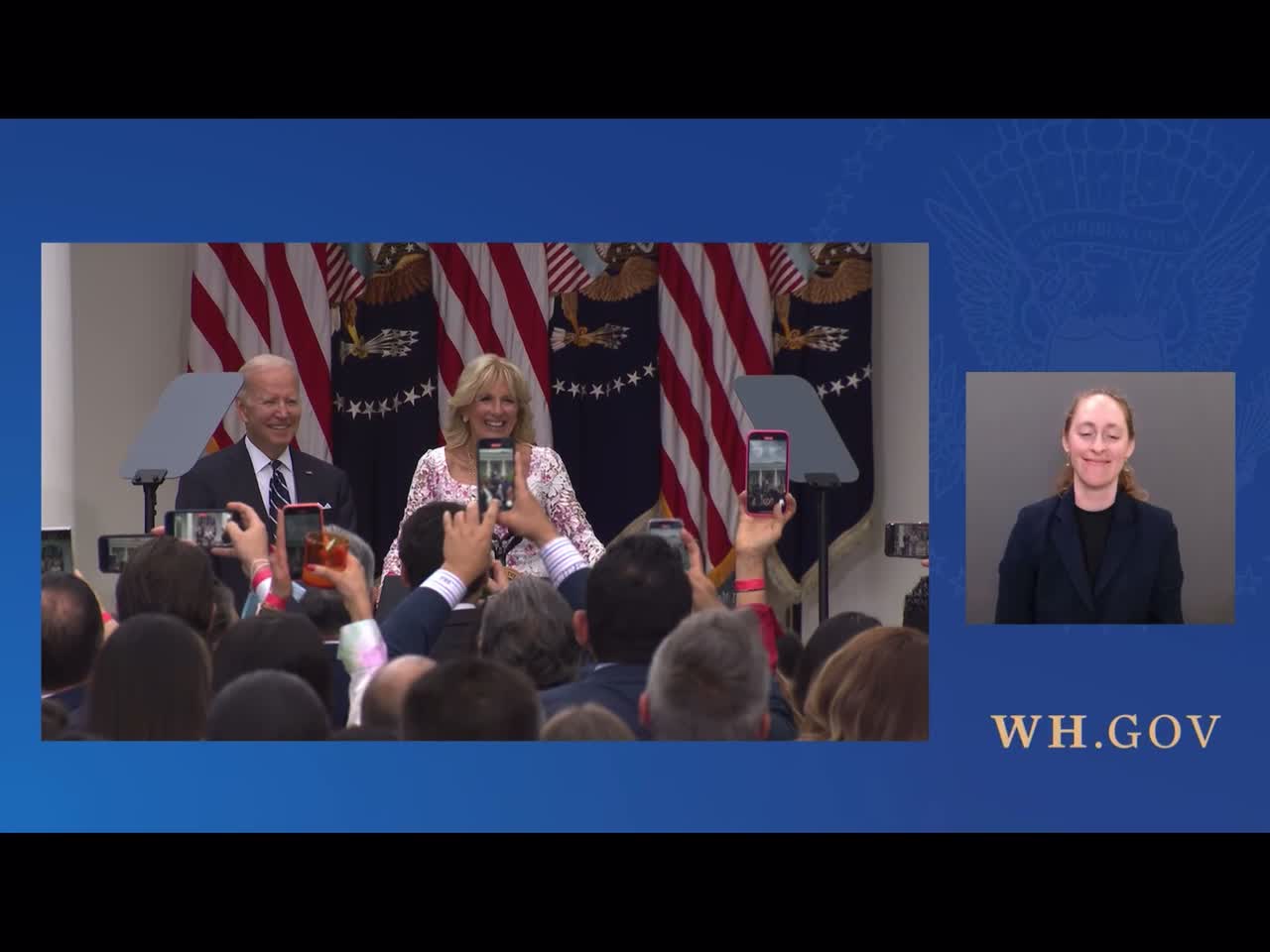 Joe and Jill Biden Cinco de mayo event Look at what the guests camera‘s record WTF