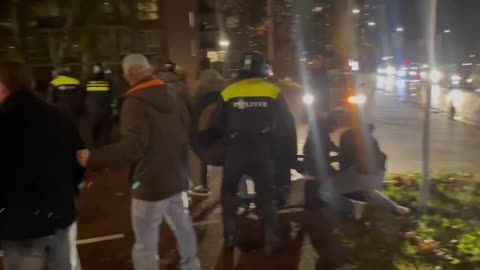 Nov 11 attacks against Jews and supporters in Amsterdam continue