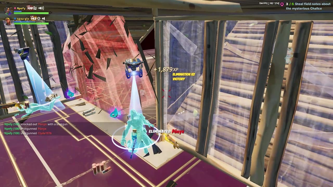 Epic double elimination. fornite pandvil box fight 2v2