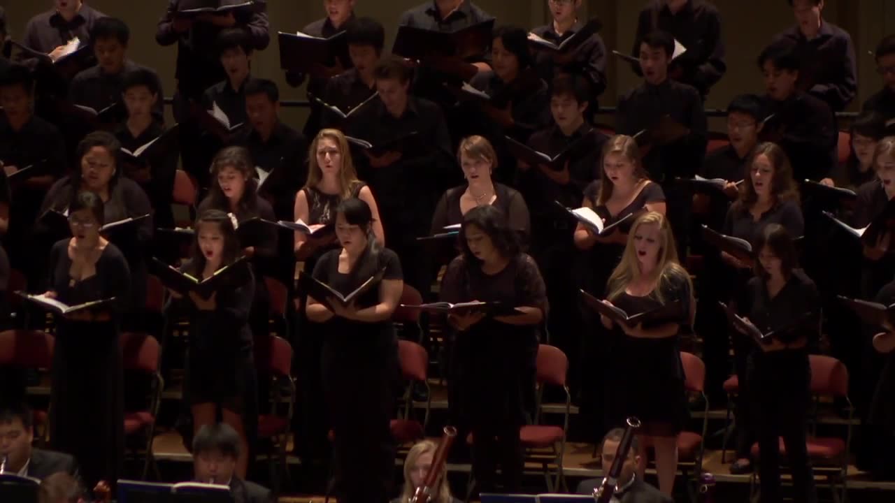 Lacrimosa and Amen from Mozart's Requiem by UH Manoa Symphony and Choirs (720p)