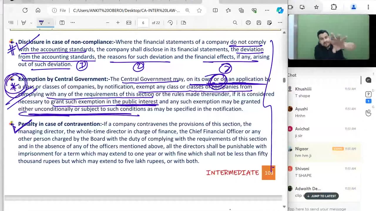 Accounts of companies Part-2