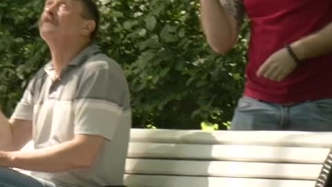 The man had no idea