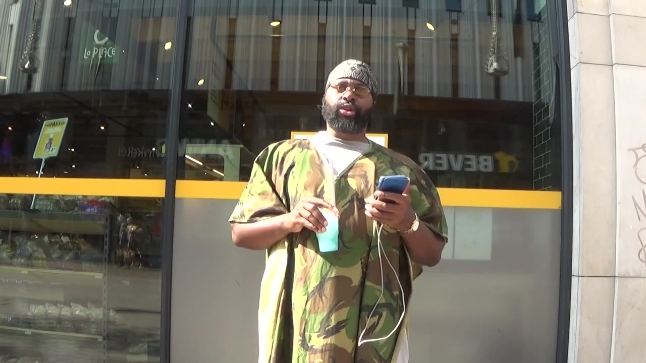 Hebrew Israelites Prophetic Camp Street Teaching 17-8-2024 The Hague (Netherlands) Pt 2