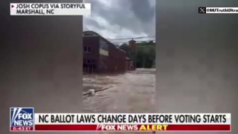 There it is folks… Hurricane Helene was about cheating in the Election