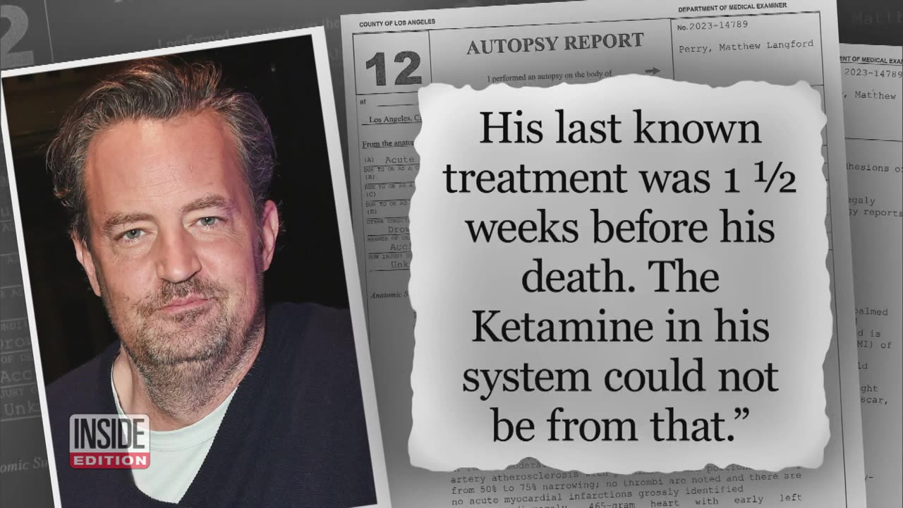 Could Matthew Perry's Ketamine Suppliers Face Charges.