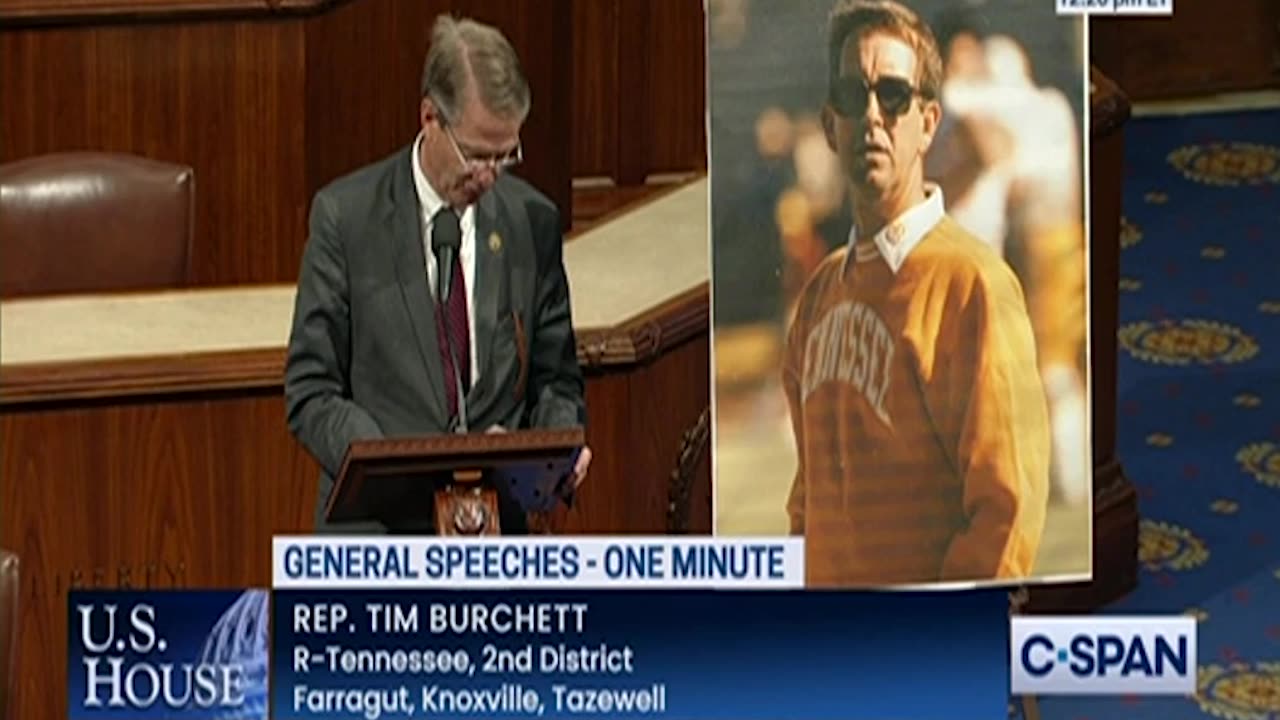 Rep. Burchett wishes Coach Bill Higdon a Happy 80th Birthday from the House floor