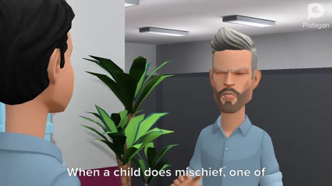 White hair father and son funny joke