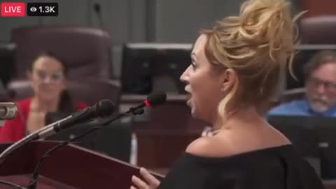 California lady speaks out at Nashville School Board meeting