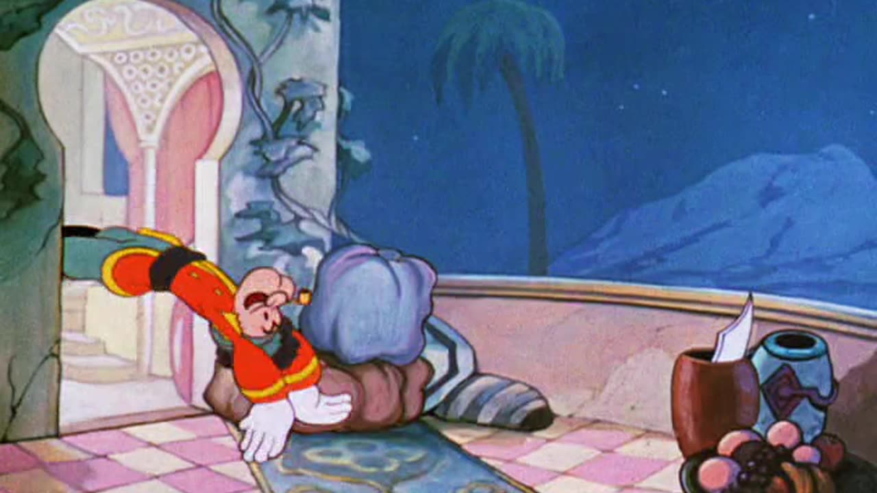 Popeye the Sailor - 1939x02 - Aladdin and His Wonderful Lamp