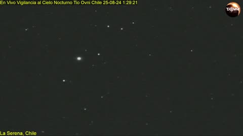 Recorded: Live Surveillance of the Night Sky Uncle UFO Chile 08-24-24