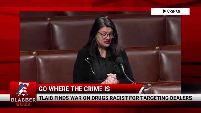 Tlaib Finds War On Drugs Racist For Targeting Dealers