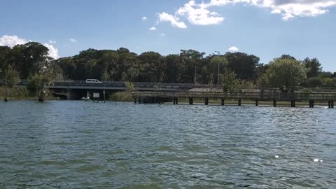 Boat ride on Lake Harris